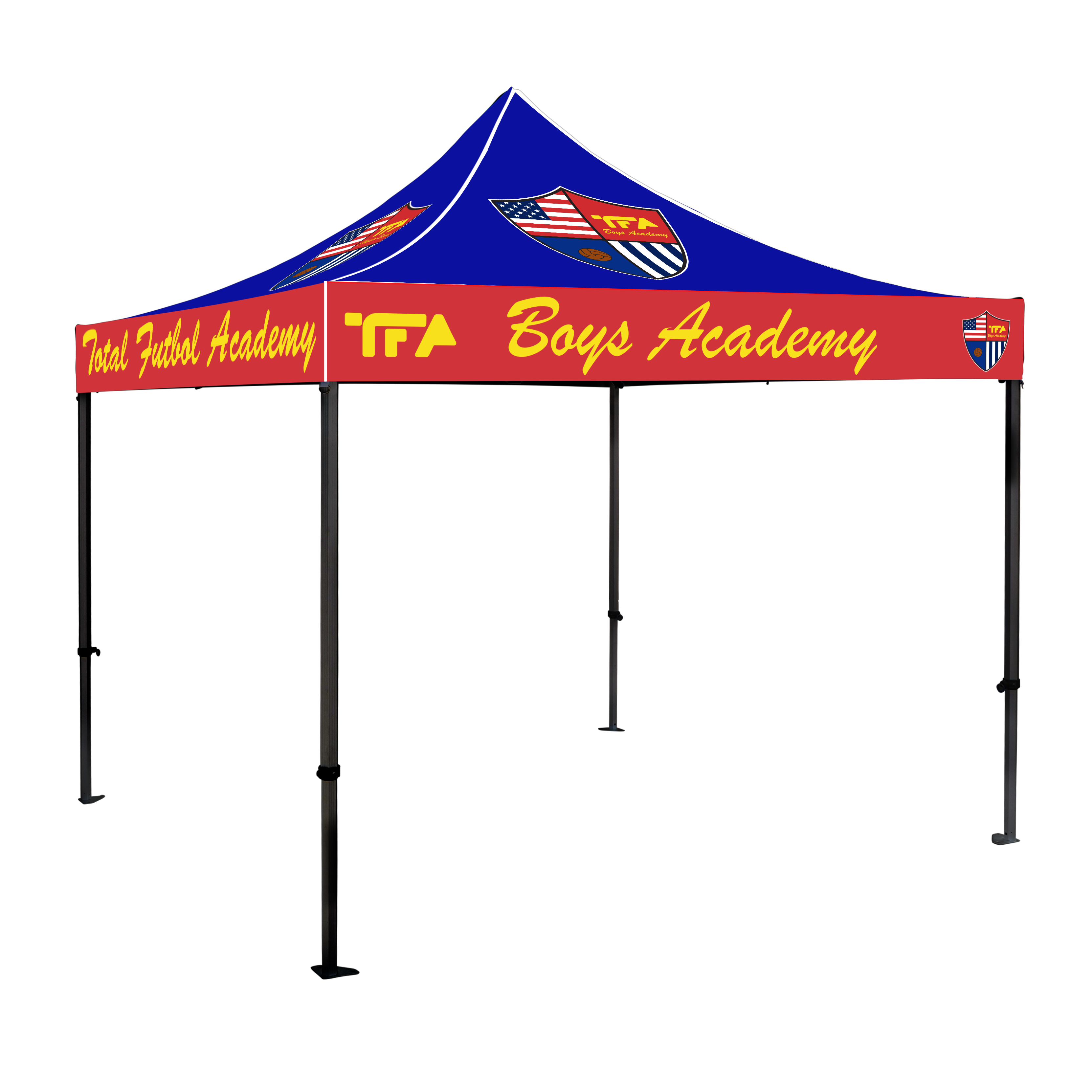 10x10 shop canopy academy