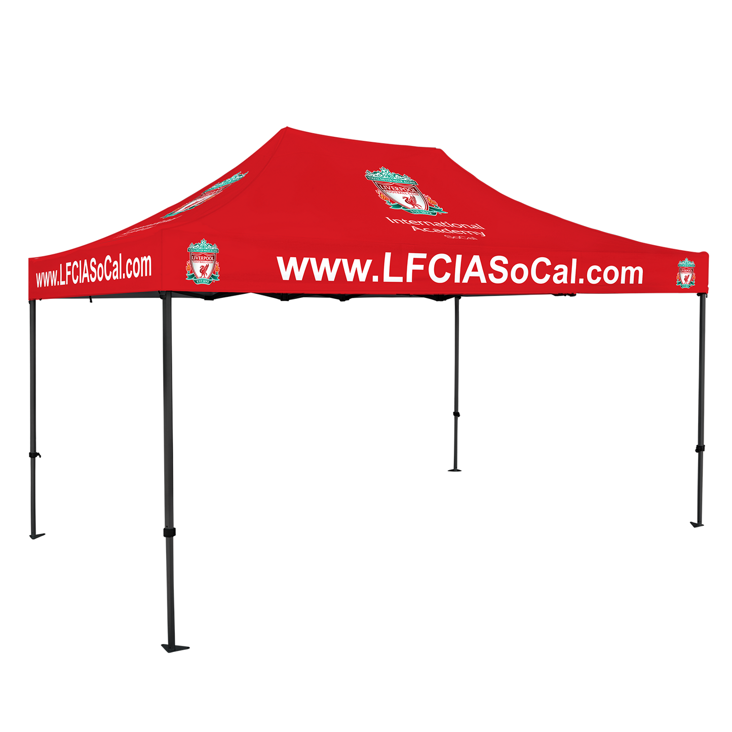 Liverpool FC IA SoCal 10x15 Canopy Kit