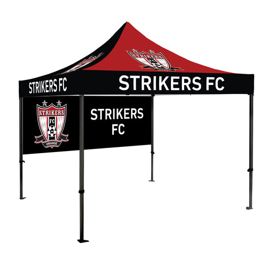 Strikers FC Orange Half Wall Team Banner