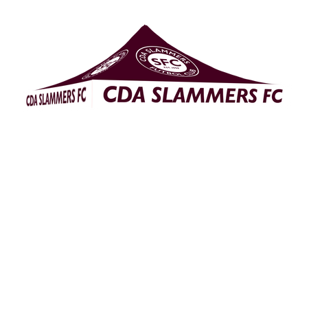 CDA Slammers FC 10x10 Canopy Cover Only