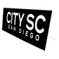 City SC San Diego A-Frame Field Board (Set of 2)