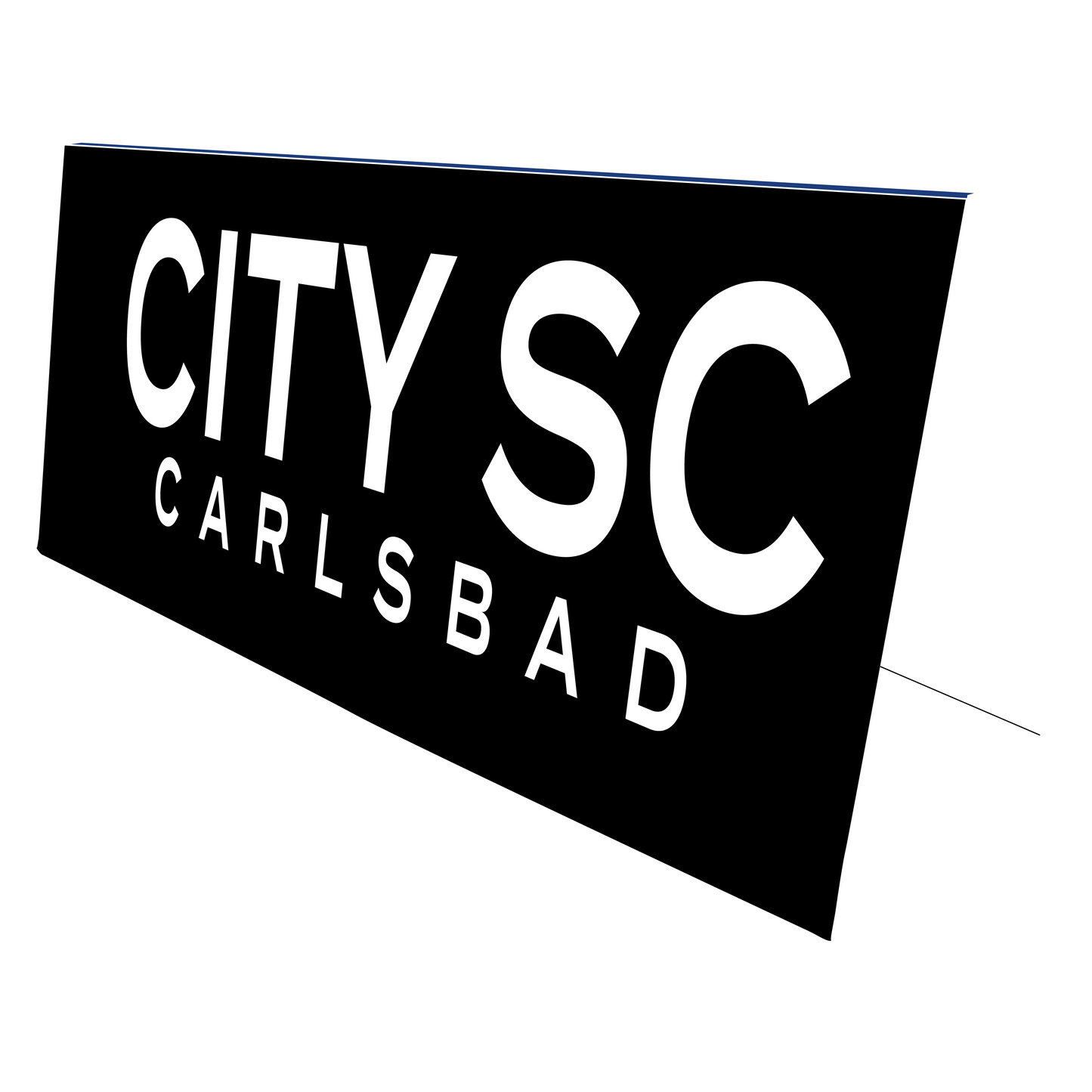 City SC Carlsbad A-Frame Field Board (Set of 2)