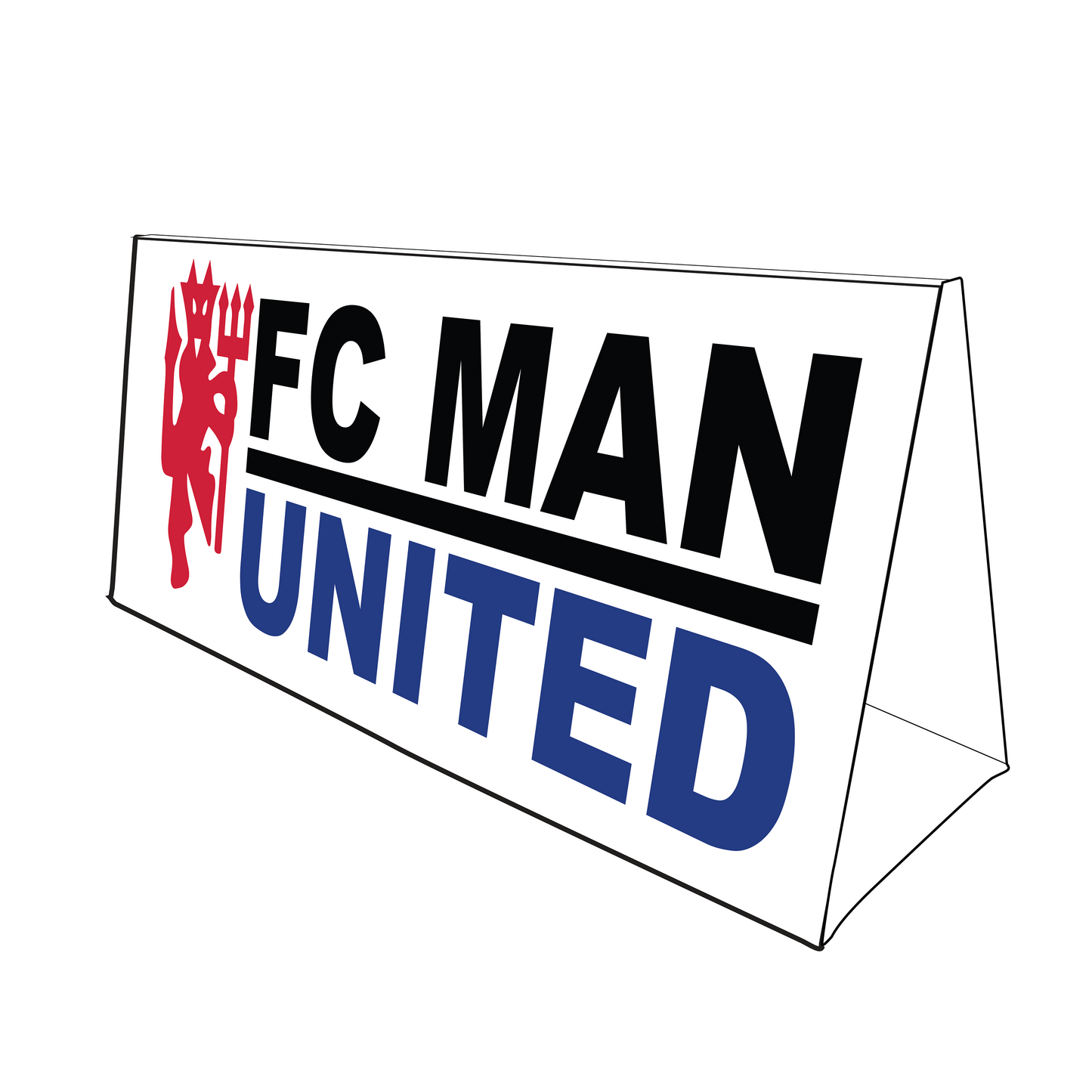 FC Man United A-Frame Field Board (Set of 2)
