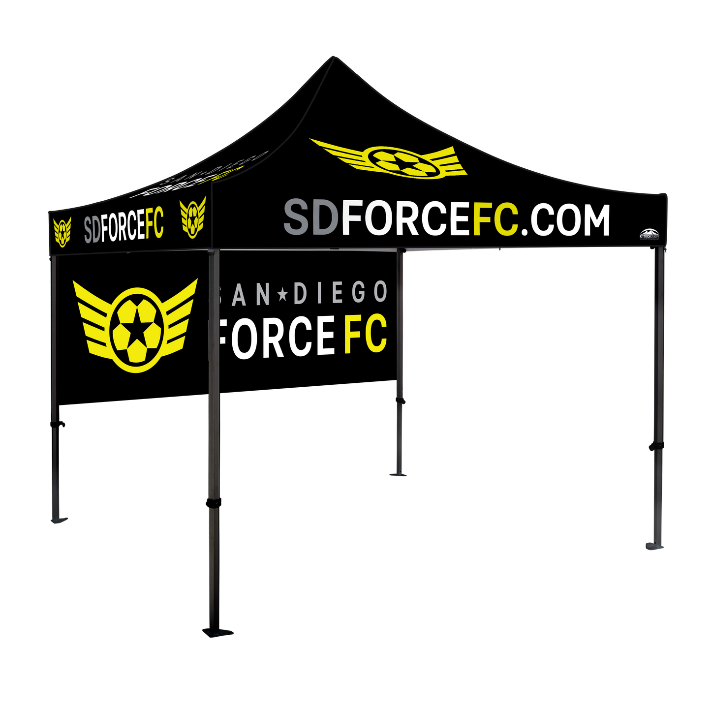 San Diego Force FC Half Wall Team Banner
