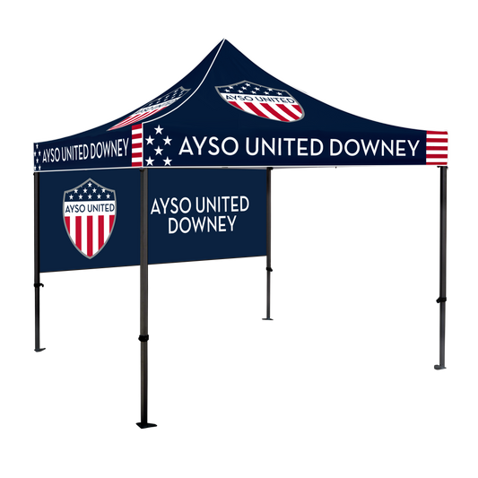 AYSO United Downey Half Wall Team Banner