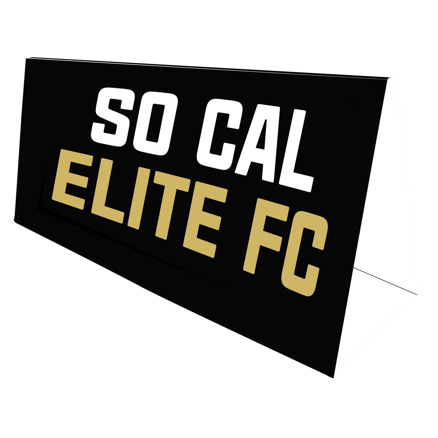 SoCal Elite FC A-Frame Field Board (Set of 2)