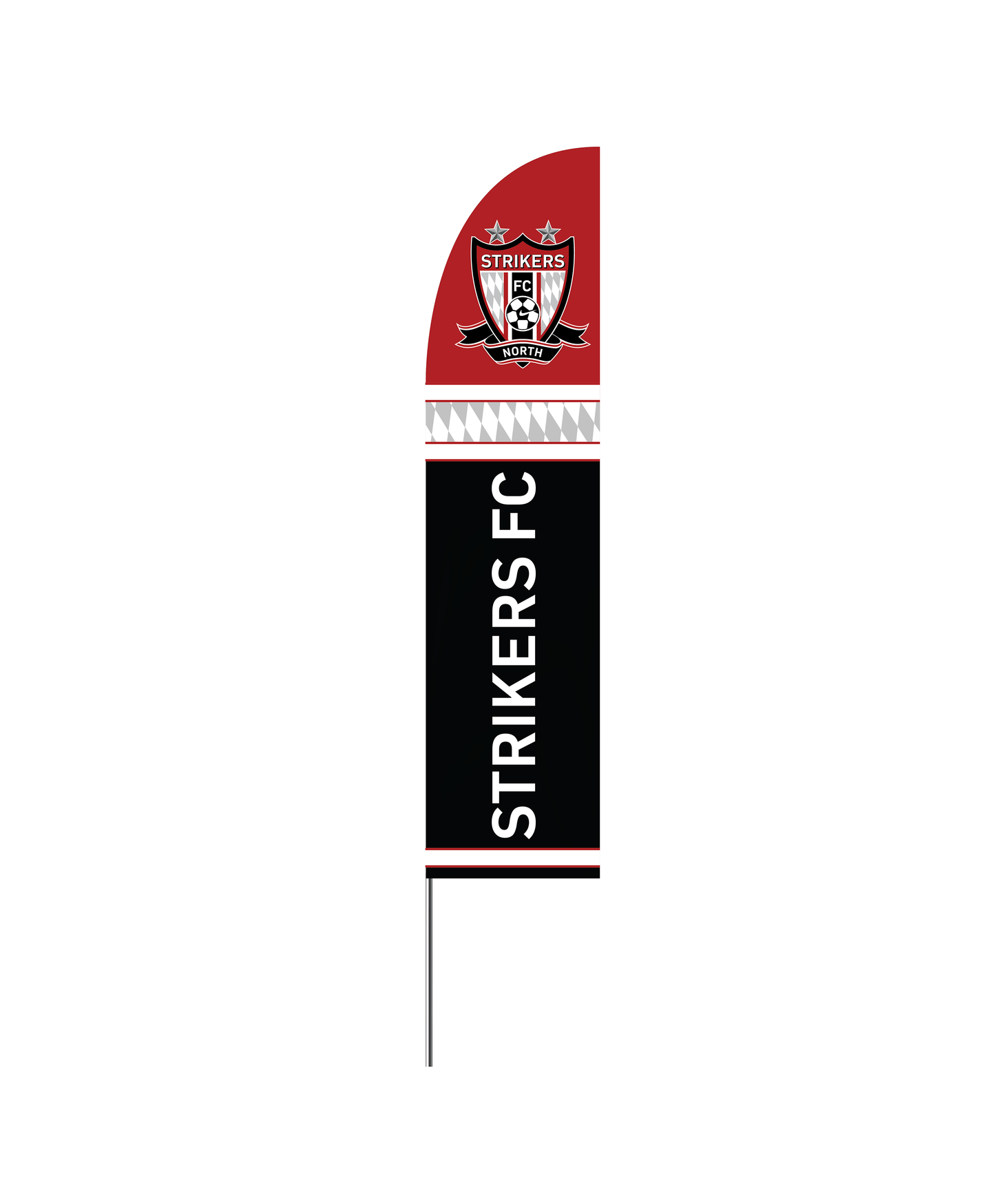 Strikers FC North Feather Flag Kit