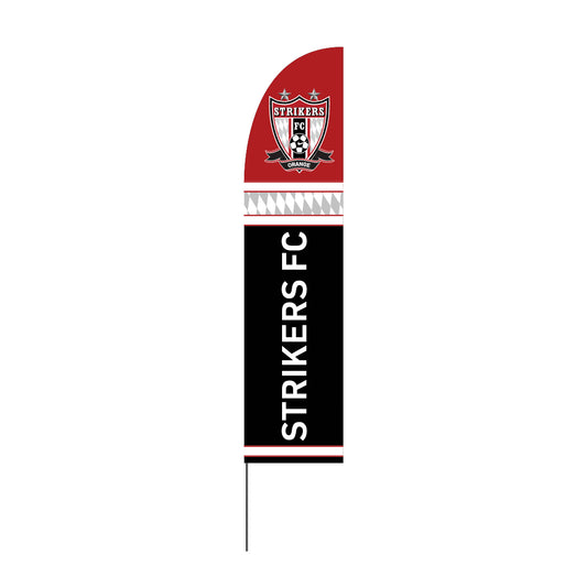 Strikers FC Orange Feather Flag Kit